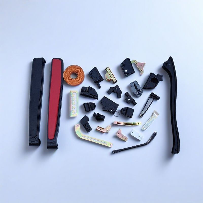 躺椅金属锁扣折叠椅加固配件