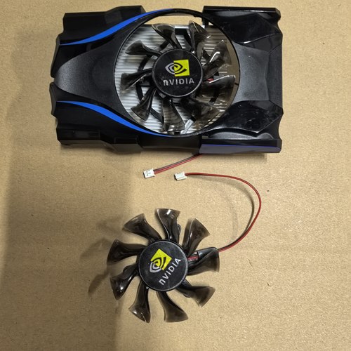 精影HD7670 1G/7570 1G精镭版办公电脑显卡游戏显卡散热器风扇静