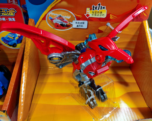 伟易达神兵小将变形恐龙声光机器人儿童益智玩具翼龙霸王龙镰刀龙