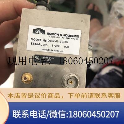 原厂GOOCH & HOUSEGO ACOUSTO-OPTICS QS27-4S-B-RS5 激功能包好