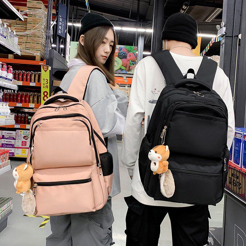 双肩包男大容量休闲时尚潮流旅行