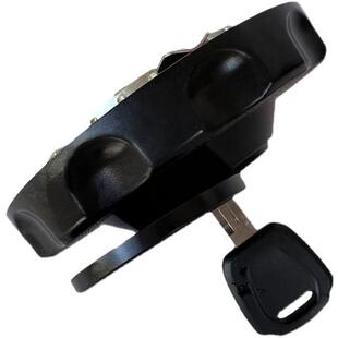 福田欧马可S5欧航瑞沃ES5汽货车配件原厂正品 油箱锁燃油箱盖总成