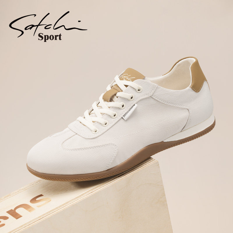 Satchi Sport/沙驰运动男德训鞋舒适阿甘鞋休闲春夏薄底运动板鞋