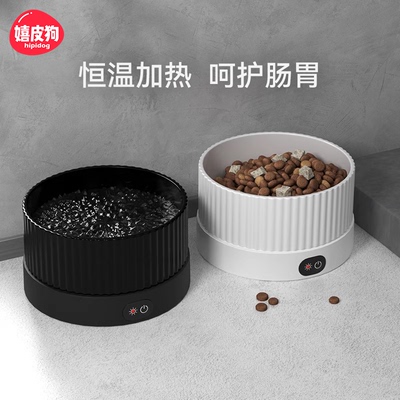 恒温猫水碗|猫咪冬日喝水自由