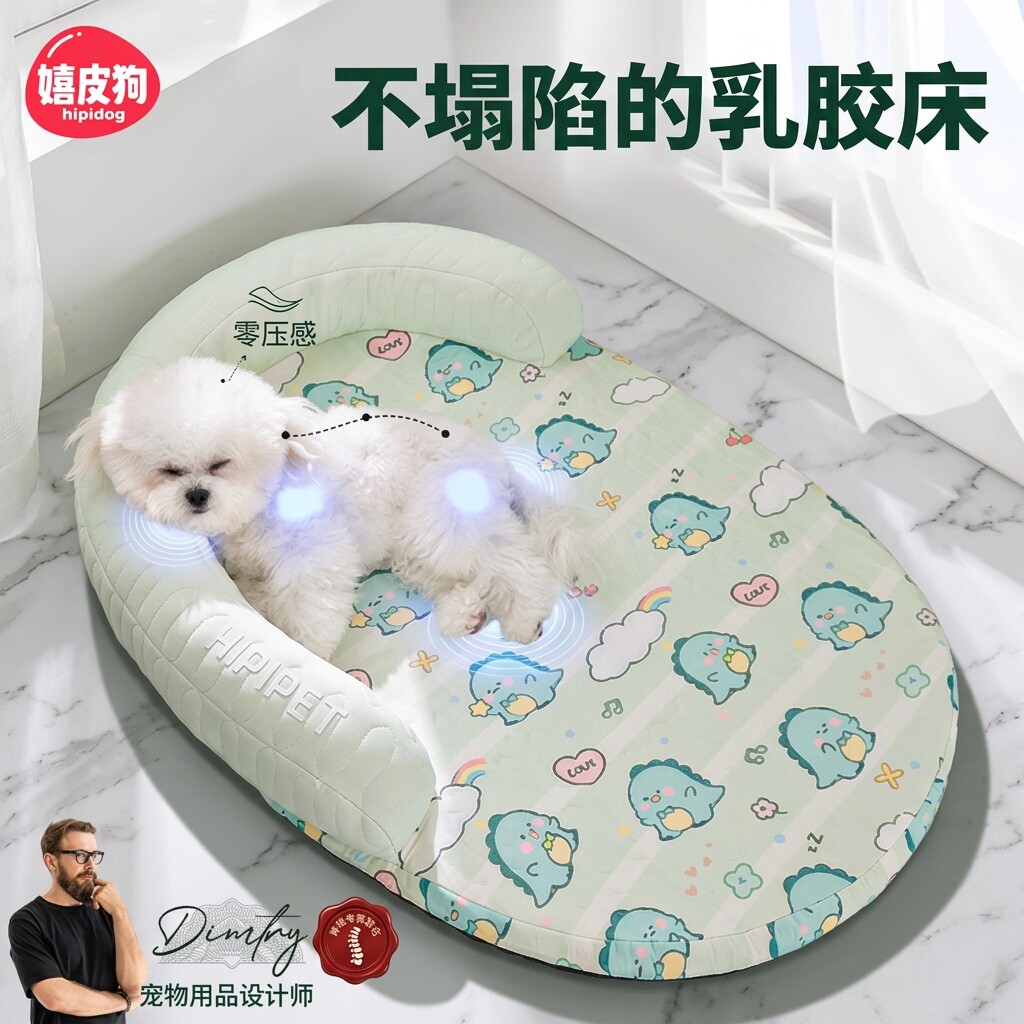 狗窝夏天小狗垫子狗狗睡垫睡觉的窝四季通用冰垫夏季凉垫宠物用品