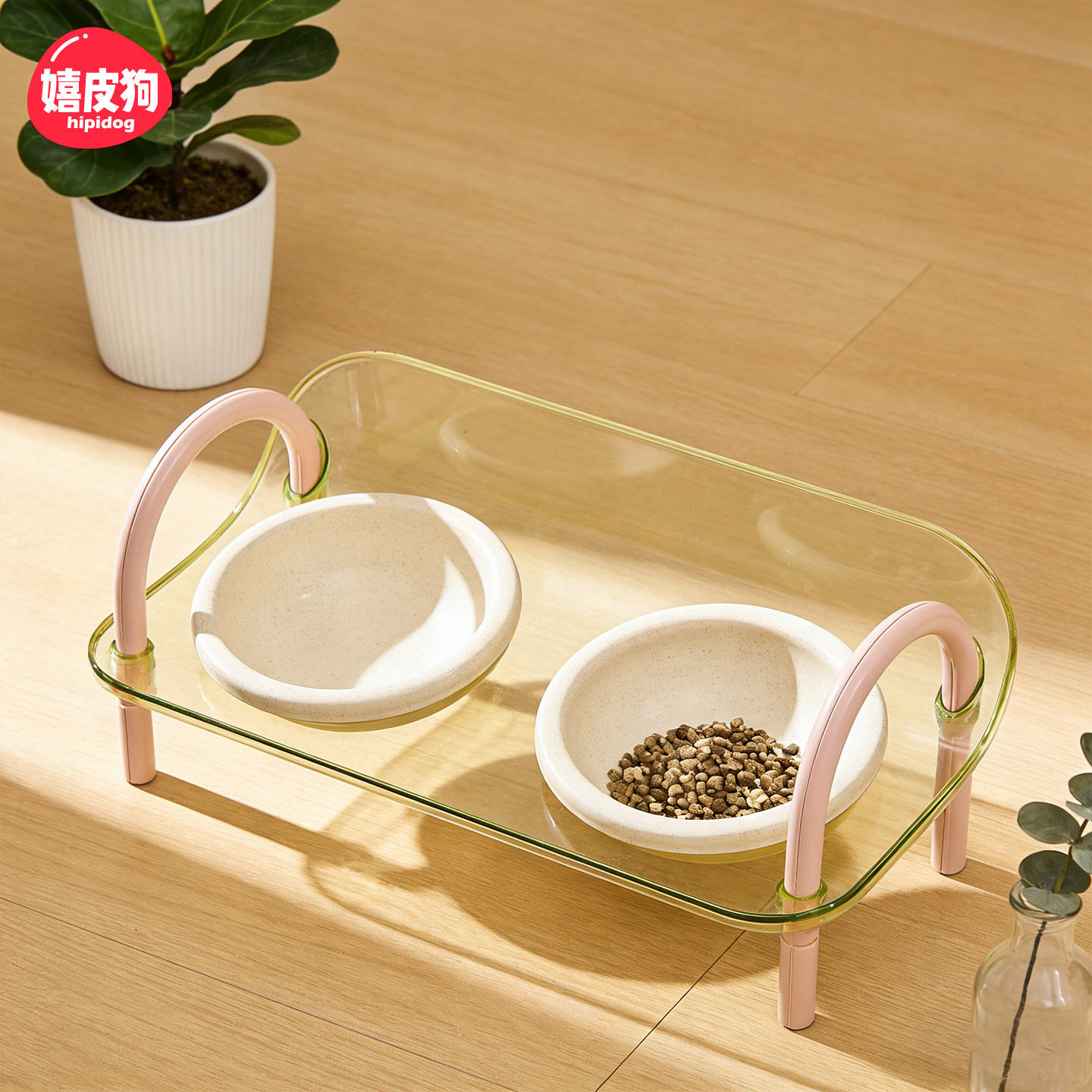 猫碗陶瓷宠物碗猫水碗双碗猫咪餐桌饭碗增高架猫食盆小型犬小狗盆,宠物/宠物食品及用品,猫狗碗/慢食碗,淘宝优惠券,粉丝福利购,淘宝优惠卷