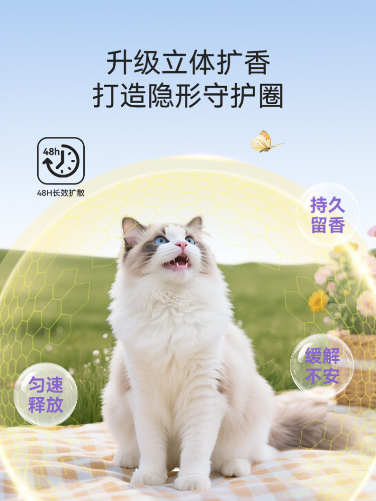 Calm Your Feline Friend: Gentle Pheromone Patch for Happy Cats - Taobao product photo 5