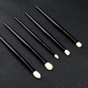 美奇刷艺堂细嫩光峰羊毛眼影套刷 5支便携新手