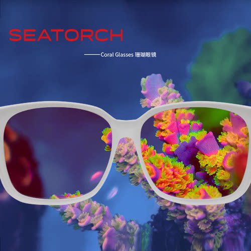 施特驰CG系列珊瑚眼镜/CG-100防蓝光眼镜观赏珊瑚还原真实色彩