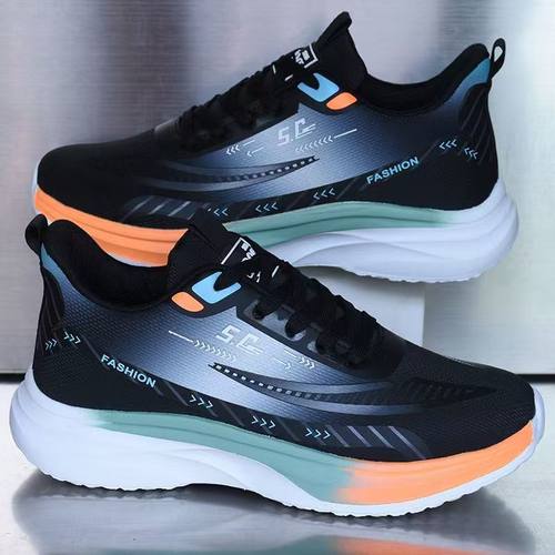 正品断码男鞋超轻软底舒适跑步鞋