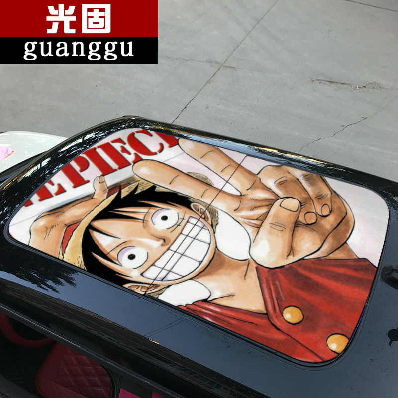 天窗贴迷你cooper车贴MINI
