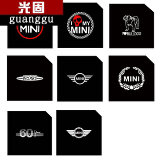 适用于宝马mini迷你车门迎宾灯不褪色氛围灯cooper投影灯改装装饰
