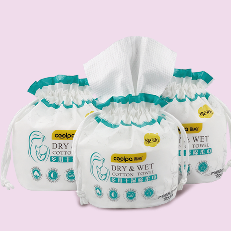 酷帕一次性洗脸干湿两用棉柔巾洁面纸巾美容院化卸妆棉大包230g,洗护清洁剂/卫生巾/纸/香薰,棉柔巾/洗脸巾,淘宝优惠券,粉丝福利购,淘宝优惠卷