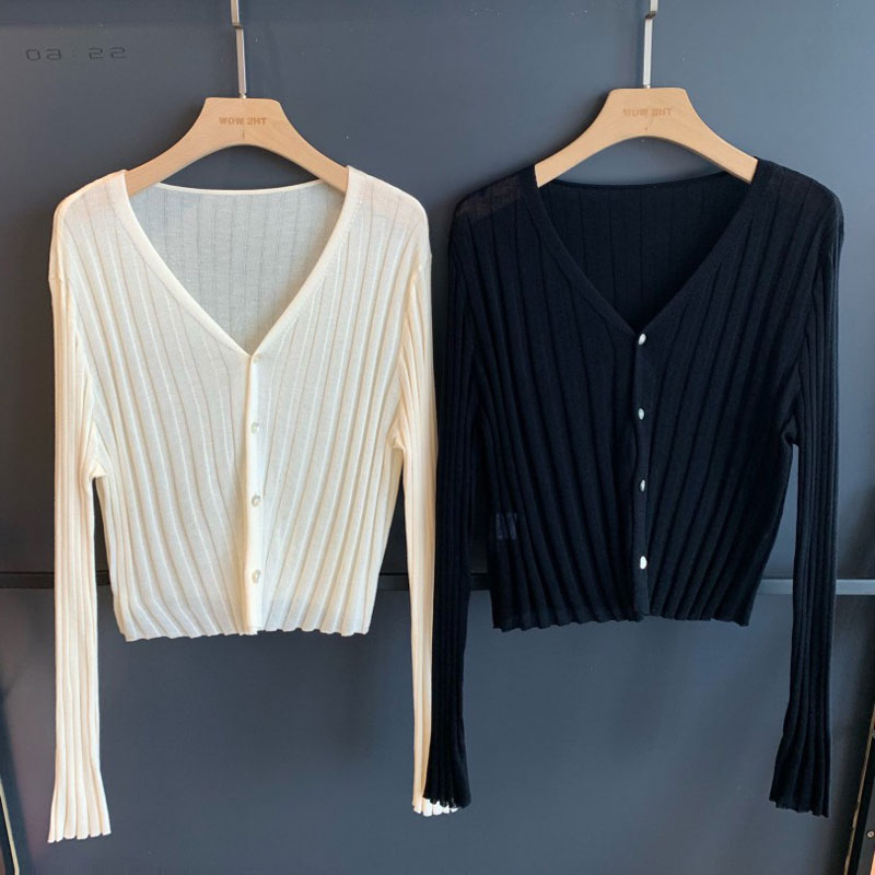 兰精天丝单排扣V领轻盈透气显瘦