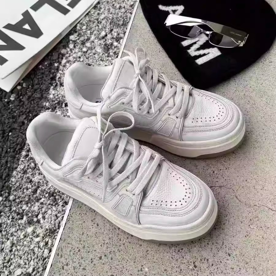 诗歌兰2025新款女鞋厚底增高休闲做旧擦色韩版ins板鞋运动小白鞋