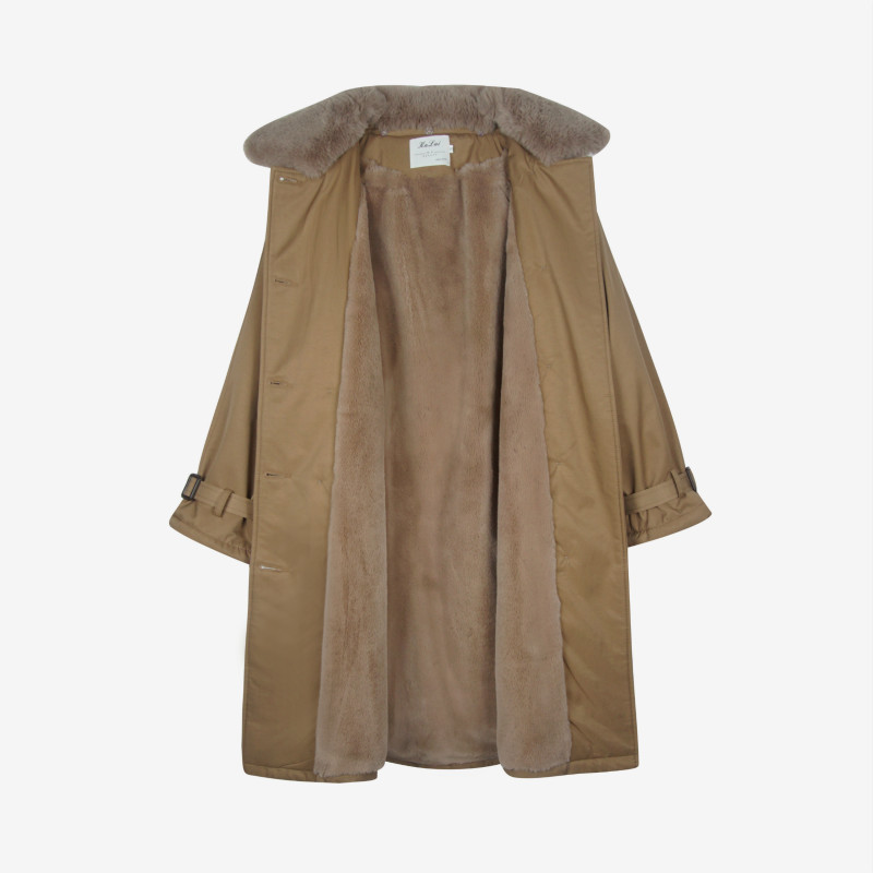 现货加厚仿兔毛内胆派克服棉衣外套棉服207-J0927P195控278,女装棉衣/棉服,卡莱