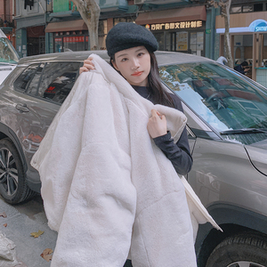 现货 兔毛内胆毛毛派克服菱格衣207-J8823P185控268图片