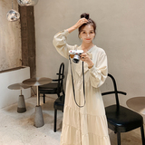 2022春款现货高转化新款连衣裙系带蛋糕裙207-J780P95K148，女装连衣裙，卡莱