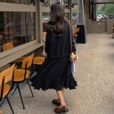 【春款现货】数据好高转化假2件卫衣裙连衣裙207-J832P125K198，女装卫衣/绒衫，卡莱