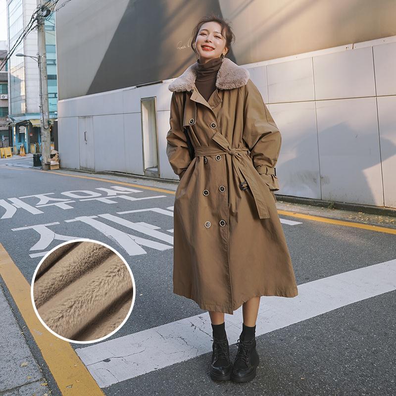 现货 加厚仿兔毛内胆派克服棉衣外套棉服207-J0927P195控278图片