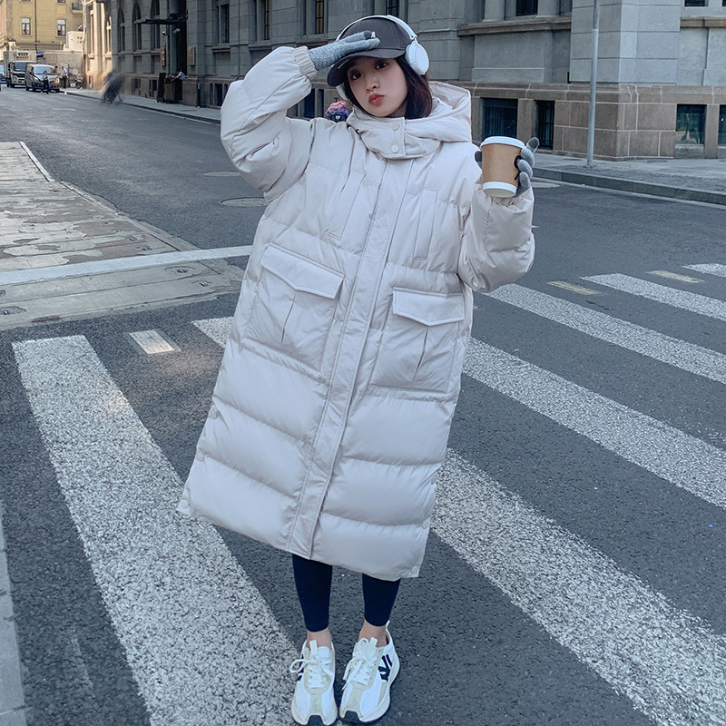 现货大口袋下摆开叉衣羽绒服207-J8816P195控278,女装棉衣/棉服,卡莱