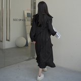 大货已出主推22秋新木耳边不挑人连衣裙207-J9058P115控168，女装连衣裙，卡莱
