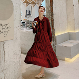 2022春款现货高转化新款连衣裙系带蛋糕裙207-J780P95K148，女装连衣裙，卡莱