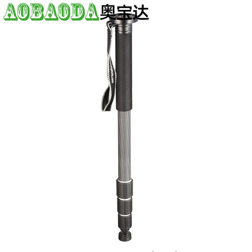 奥宝达CK-8104 碳纤维碳素独角架单反相机摄像便携旅行专业单脚架