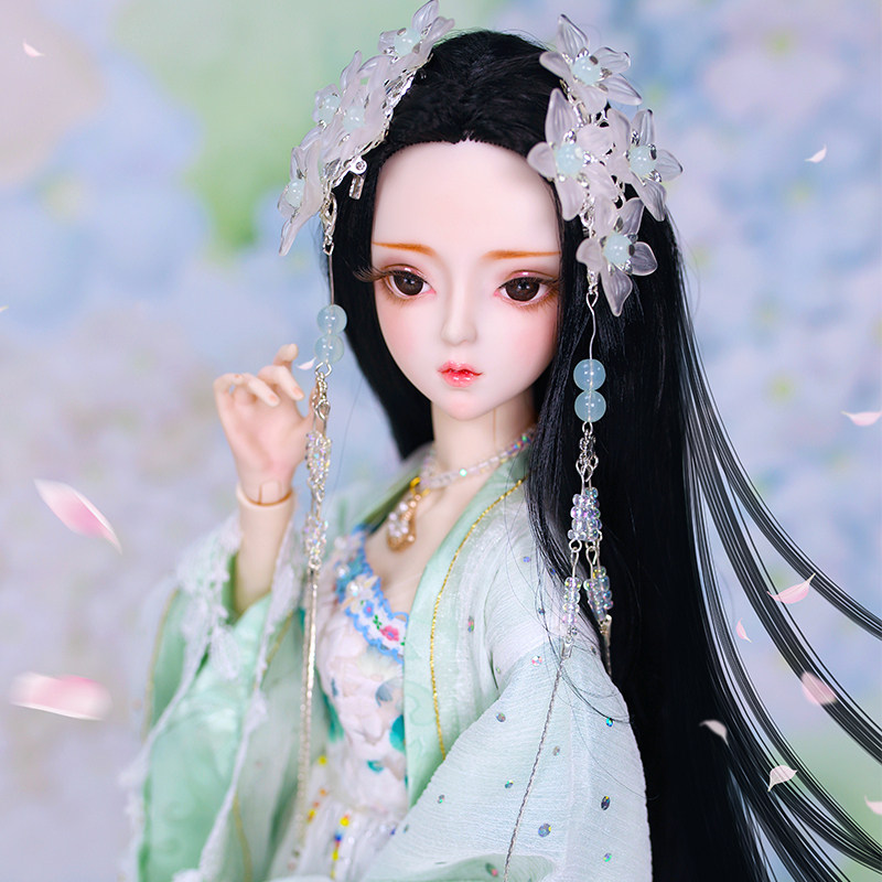 德必胜娃娃df梦童话60cm关节换装洋娃娃bjd女孩古装娃娃子衿3分娃
