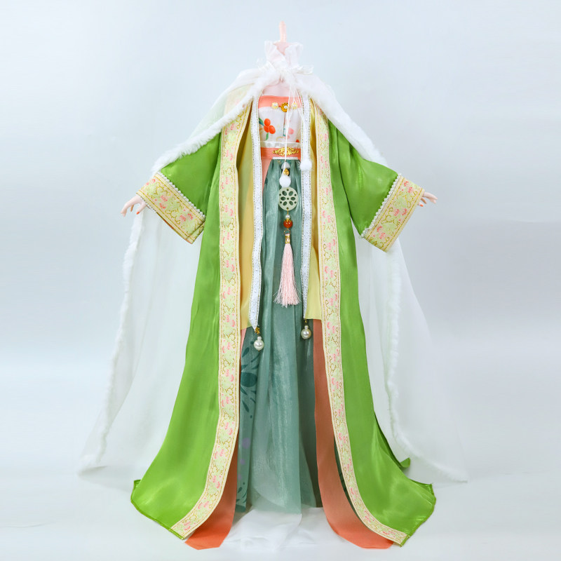 德必胜古风娃衣3分古装衣服60cmbjd配件24节气定制佩饰明制敦煌风