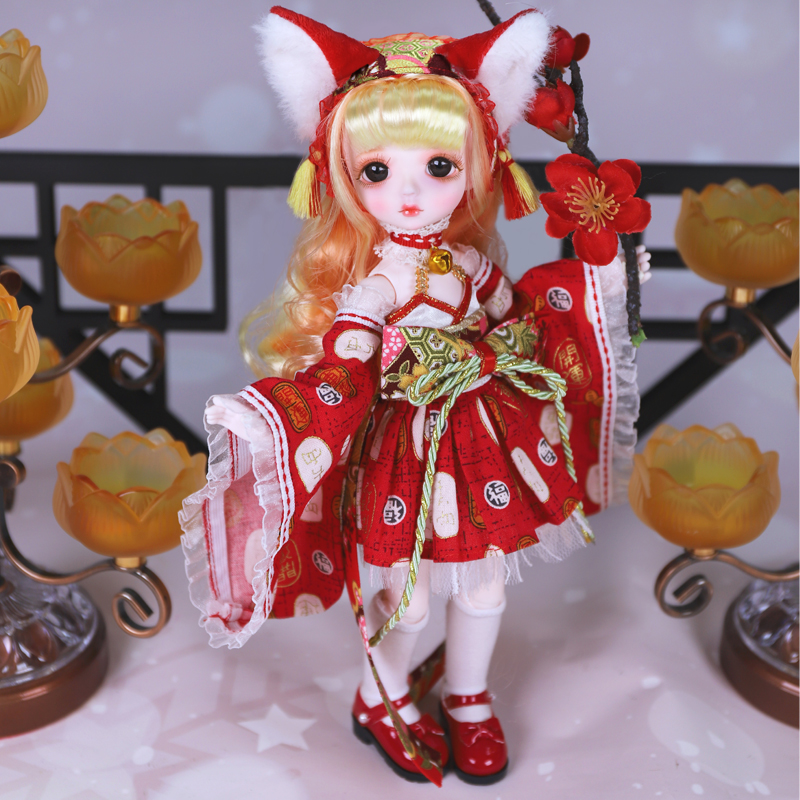 德必胜小天使古风人形玩偶洋娃娃