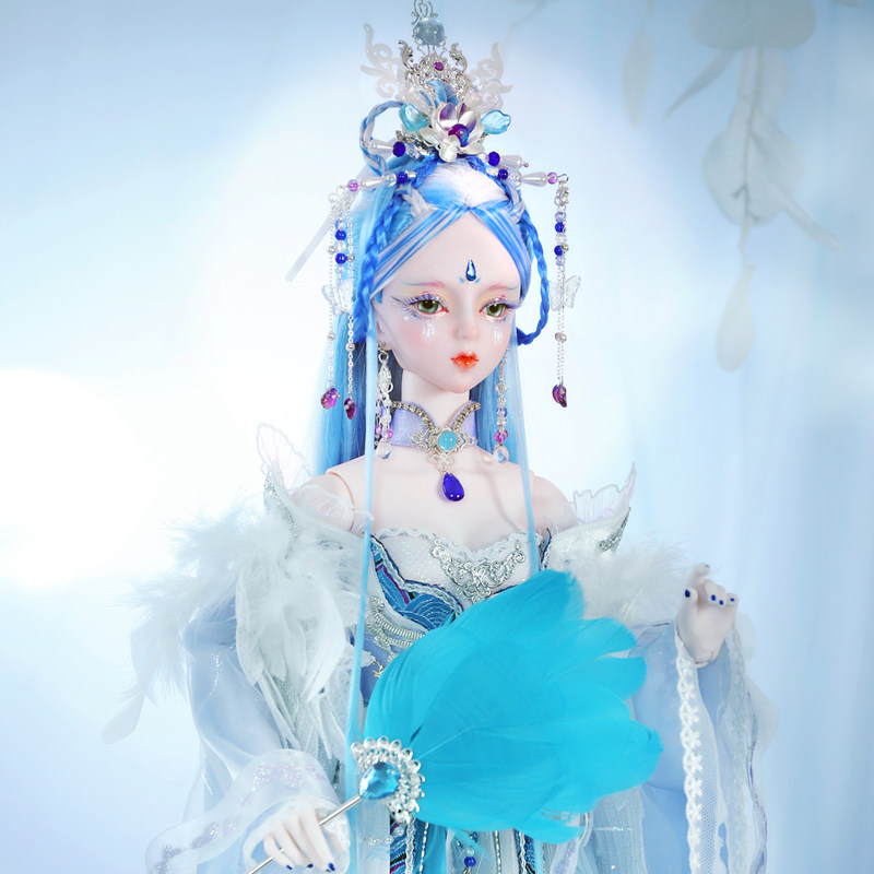 德必胜山海经青鸾3分60cm新款bjd关节洋娃娃仿真人形玩偶女孩玩具