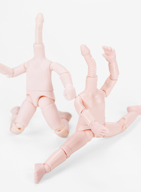 obitsu11 ob11素体可接GSC 粘土头 ob11粘土手办美结猪素体身体