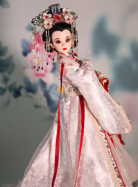 特价清仓bjd6古装娃娃衣服可儿