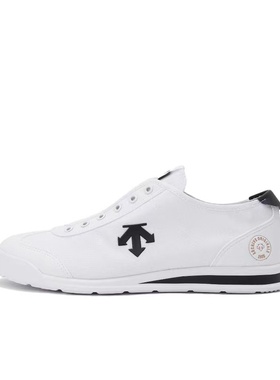 迪桑特DESCENTE Chron系列一脚蹬 耐磨透气 低帮 板鞋 男女同款