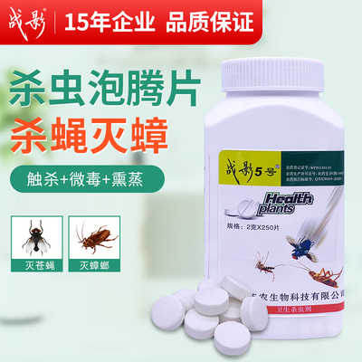 战影灭蝇蛆孑孓泡腾片根源灭幼虫