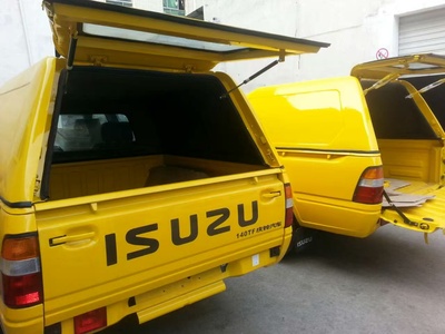 江西五十铃DMAX庆铃皮卡车专用运动款后箱盖尾箱盖斜式高盖改装件