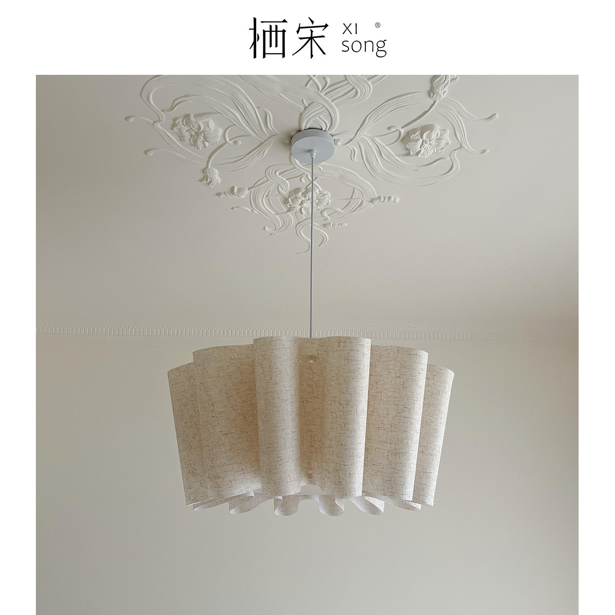 法式中古卧室吊灯复古创意个性艺术房间日式书房茶室主卧餐厅灯图片