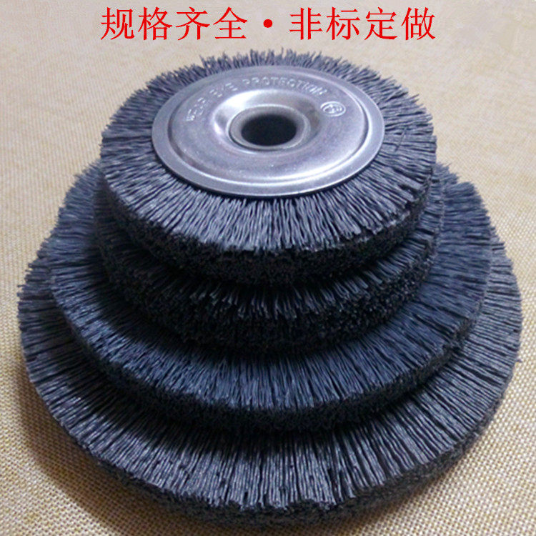 进口磨料丝 抛光轮 抛光刷 尼龙刷 磨料丝轮 包邮