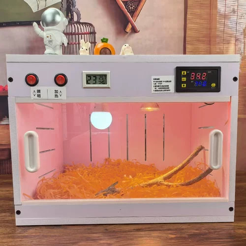 专用爬宠恒温箱安全智能防水饲养箱爬宠蜥蜴箱宠物保温箱