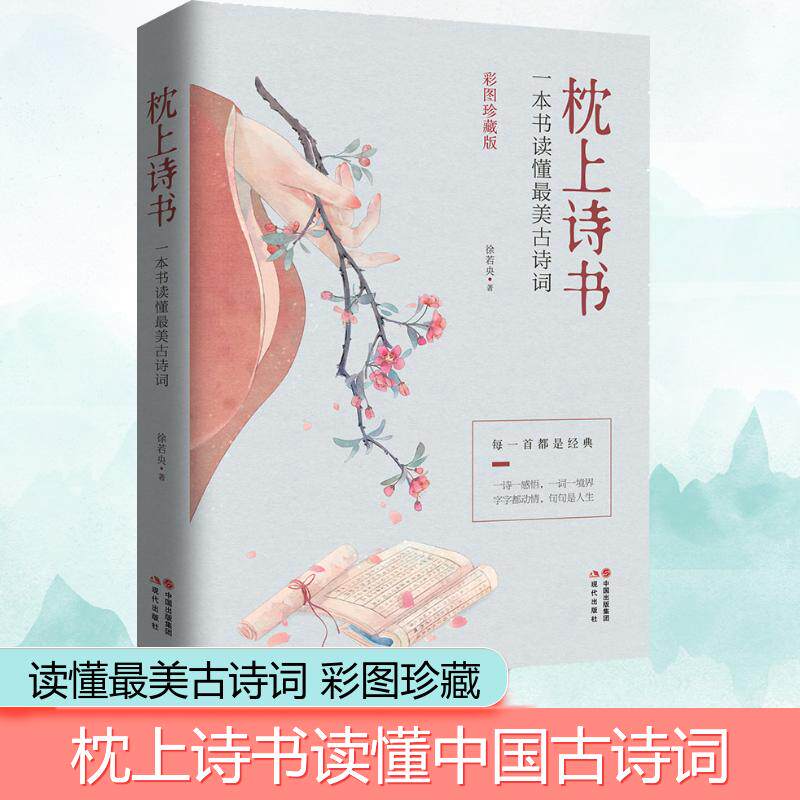 枕上诗书 一本书读懂最美古诗词 彩图珍藏版 徐若央 著 中国古典小说