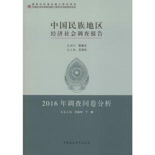 经管 王延中 丁赛 经济理论 图书 正版 社 中国民族地区经济社会调查报告 法规 励志 2016年调查问卷分析 编 中国社会科学出版