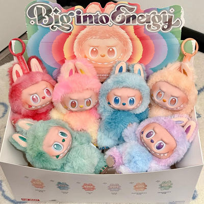 泡泡玛特拉布布前方高能搪胶挂件