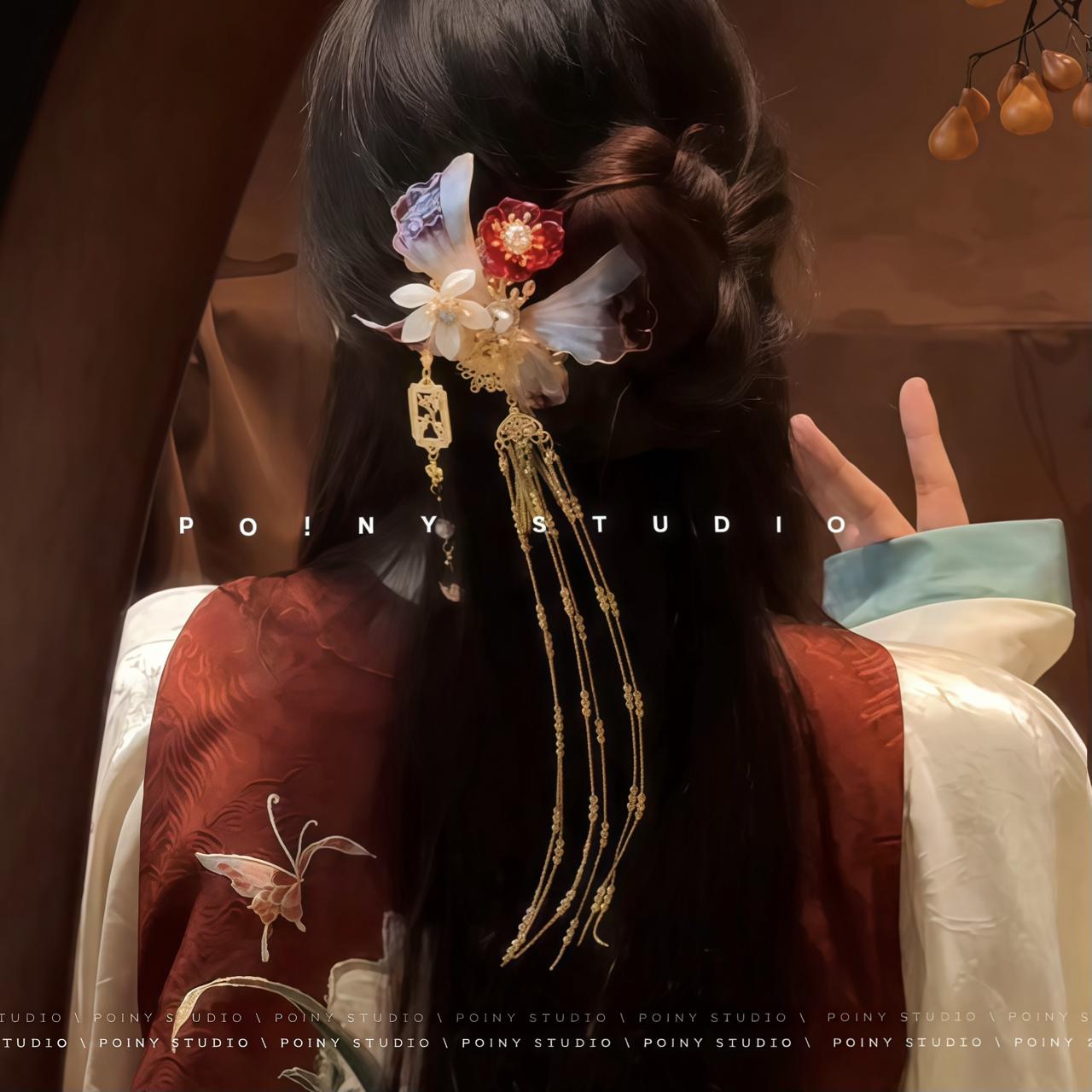 古装发簪造型盘全套簪子