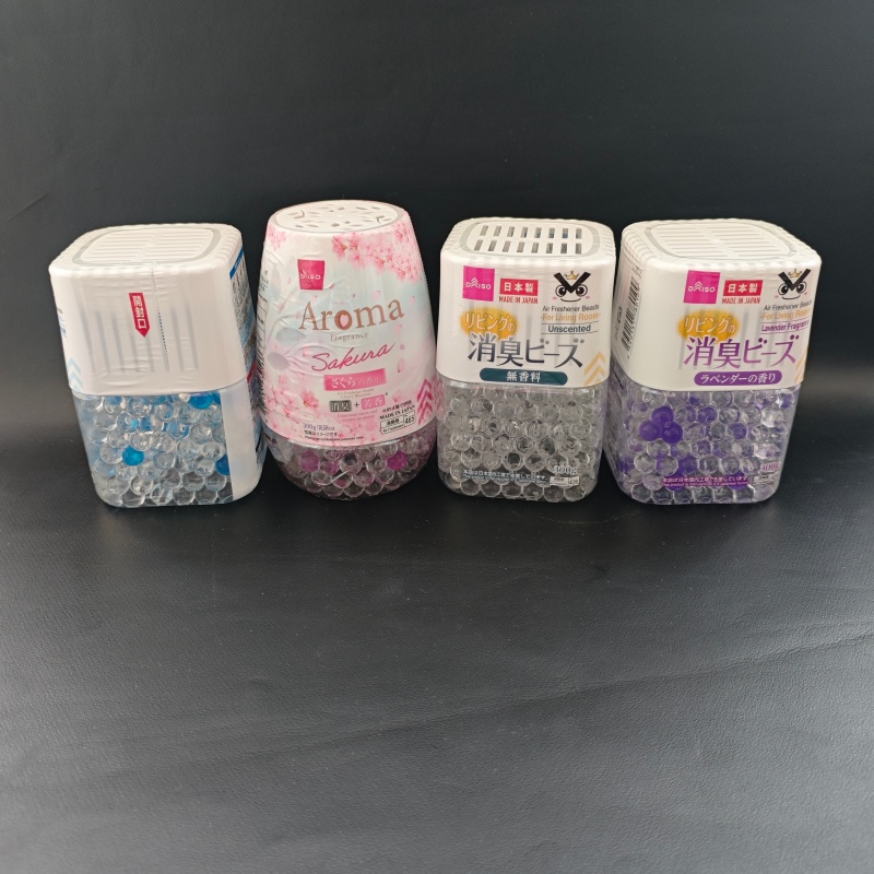 日本大创进口无香空气清新剂凝珠