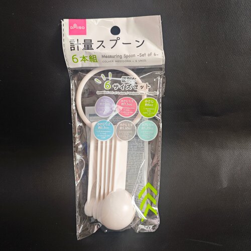 日本大创计量勺克数刻度匙勺短柄