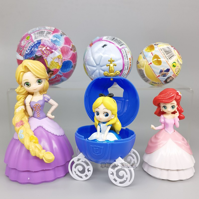 可组装公主扭蛋玩具拆拆乐礼物
