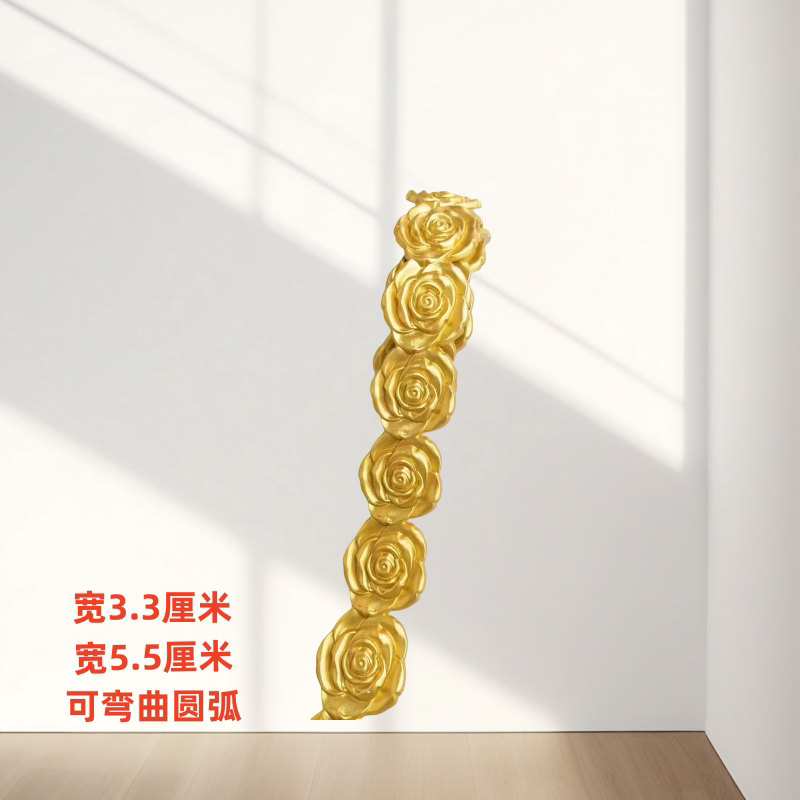 欧式弯曲造型装饰条pvc软线条背景墙装修装饰线条弧形边框线