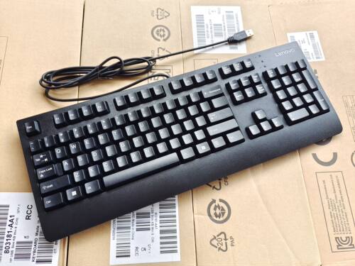 原装正品联想SK8827 KU1619 USB有线键盘K8851通用办公游戏键盘