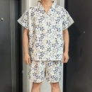 一次性浴服汗蒸服浴衣桑拿服特大码 男女纯棉洗浴美容汗蒸足浴按摩